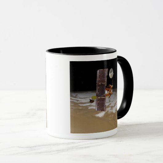 Mars Odyssey ruimtevaartuig Mok (Voorkant rechts)