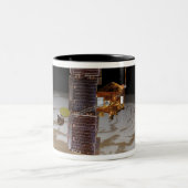 Mars Odyssey ruimtevaartuig Tweekleurige Koffiemok (Center)