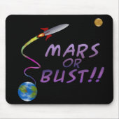 Mars of Bust! Mousepad Muismat (Voorkant)