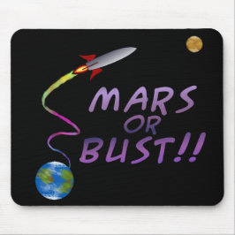 Mars of Bust! Mousepad Muismat