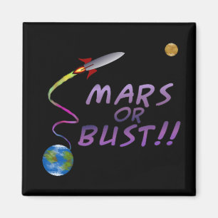 Mars of buste magneet