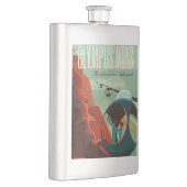 Mars Olympus Mons Hoogste vulkaan zonnestelsel Flacon (Rechts)