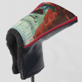 Mars Olympus Mons Hoogste vulkaan zonnestelsel Golfheadcover (3/4 voorkant)