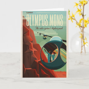 Mars Olympus Mons Hoogste vulkaan zonnestelsel Kaart