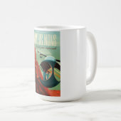 Mars Olympus Mons Hoogste vulkaan zonnestelsel Koffiemok (Voorkant rechts)