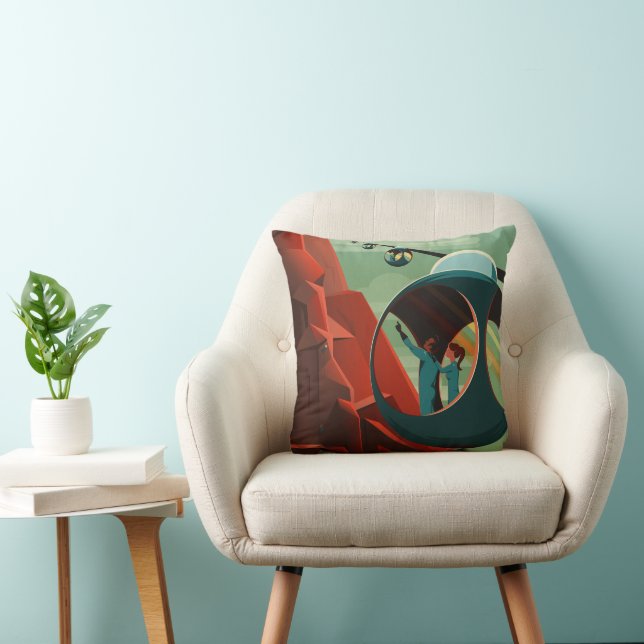 Mars Olympus Mons Hoogste vulkaan zonnestelsel Kussen (Stoel)