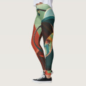 Mars Olympus Mons Hoogste vulkaan zonnestelsel Leggings (Links)