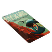 Mars Olympus Mons Hoogste vulkaan zonnestelsel Magneet (Rechterzijde)