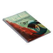 Mars Olympus Mons Hoogste vulkaan zonnestelsel Notitieboek (Rechterzijde)