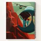 Mars Olympus Mons Hoogste vulkaan zonnestelsel Notitieboek (Achterkant)