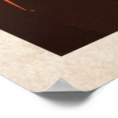 Mars Olympus Mons Hoogste vulkaan zonnestelsel Poster (Hoek)