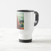 Mars Olympus Mons Hoogste vulkaan zonnestelsel Reisbeker (Voorkant rechts)