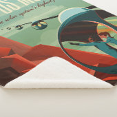 Mars Olympus Mons Hoogste vulkaan zonnestelsel Sherpa Deken (3/4)