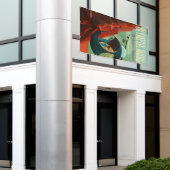 Mars Olympus Mons Hoogste vulkaan zonnestelsel Spandoek (Buitenkant Gebouw)