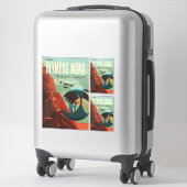 Mars Olympus Mons Hoogste vulkaan zonnestelsel Sticker (Koffer)