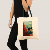 Mars Olympus Mons Hoogste vulkaan zonnestelsel Tote Bag (Voorkant (product))