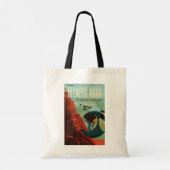 Mars Olympus Mons Hoogste vulkaan zonnestelsel Tote Bag (Achterkant)