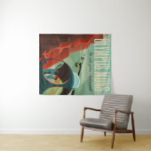 Mars Olympus Mons Hoogste vulkaan zonnestelsel Wandkleed (In Situ (horizontaal))