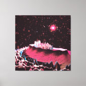 Mars opnieuw canvas afdruk (Voorkant)