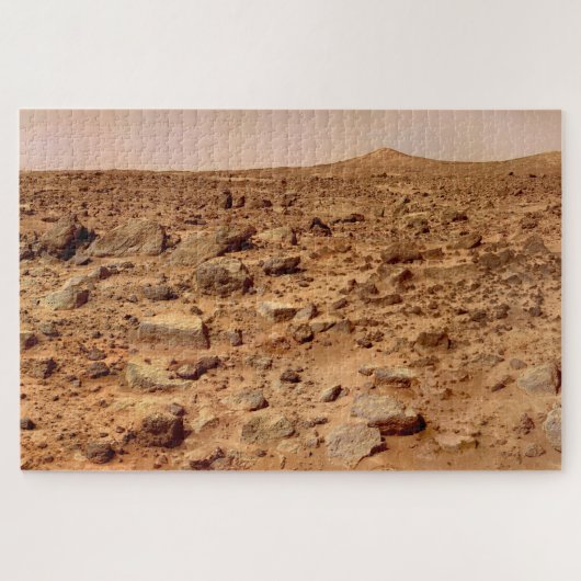 Mars-oppervlak Legpuzzel (Horizontaal)