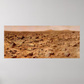Mars-oppervlak Poster (Voorkant)