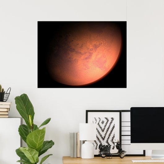 Mars Orbit Poster (Thuiskantoor)