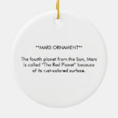 MARS-ORNAMENT KERAMISCH ORNAMENT (Achterkant)