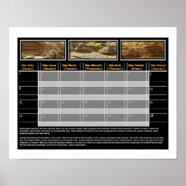 Mar's oude oceanen zijn niet meer poster