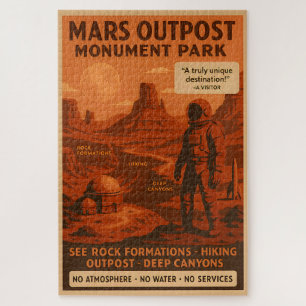 Mars Outpost Monument Park - Puzzel