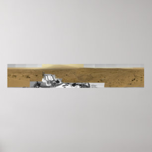 Mars Panorama: Een historisch Afbeelding Poster