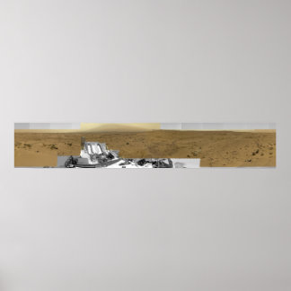 Mars Panorama: Een historisch Afbeelding Poster