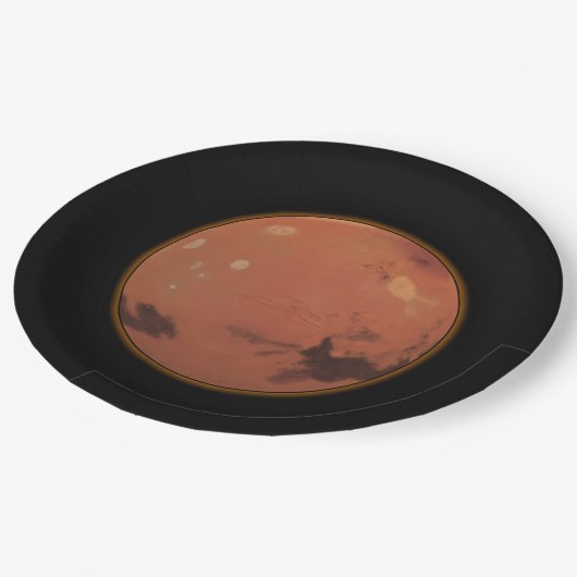 Mars Papieren Bordje (Gekanteld)