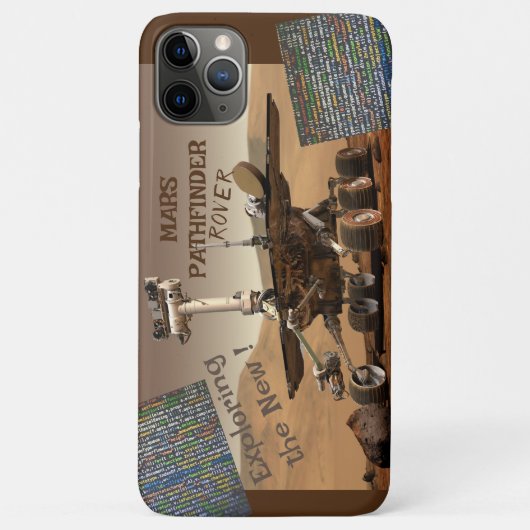 Mars Pathfinder Rover iPhone / iPad hoesje (Achterkant)