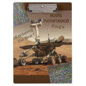 Mars Pathfinder Rover Klembord (Voorkant)