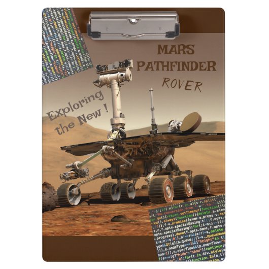 Mars Pathfinder Rover Klembord (Voorkant)