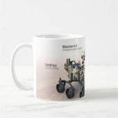 Mars Perseverance Rover met instrumenten Koffiemok (Links)