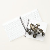 Mars Perseverance Rover op een witte achtergrond. Notitieboek (Binnen)