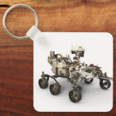 Mars Perseverance Rover op een witte achtergrond. Sleutelhanger (Voorkant)