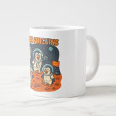 Mars Pinguïns grappige dierenserie! Grote Koffiekop (Voorkant rechts)