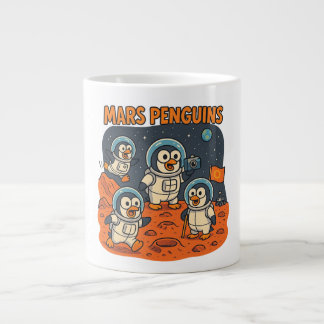 Mars Pinguïns grappige dierenserie! Grote Koffiekop