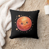 Mars Planeet Ruimte Kawaii Kussen Kussen  (Deken)