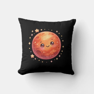 Mars Planeet Ruimte Kawaii Kussen Kussen 