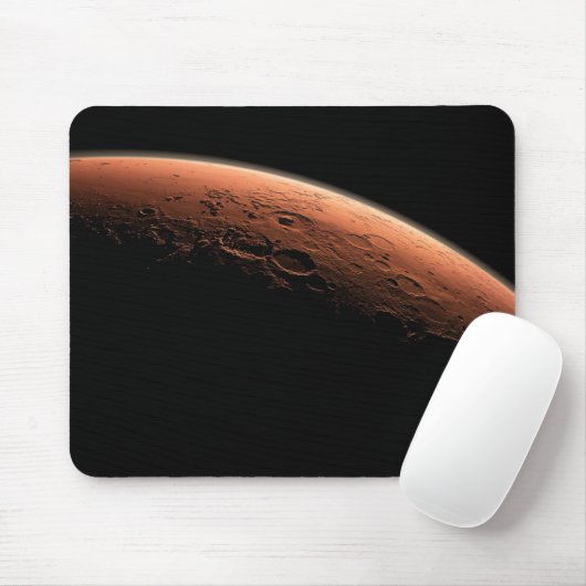 MARS PLANET IN DE UNIVERSE MARS MOUSEPAD MUISMAT (Met muis)