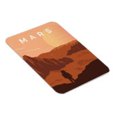 Mars Planet Magneet (Rechterzijde)