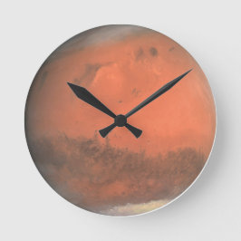 Mars Planet Ronde Klok