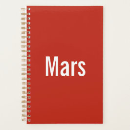 Mars Planner 