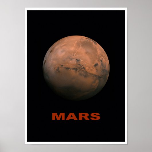 Mars Poster (Voorkant)
