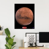 Mars Poster (Thuiskantoor)