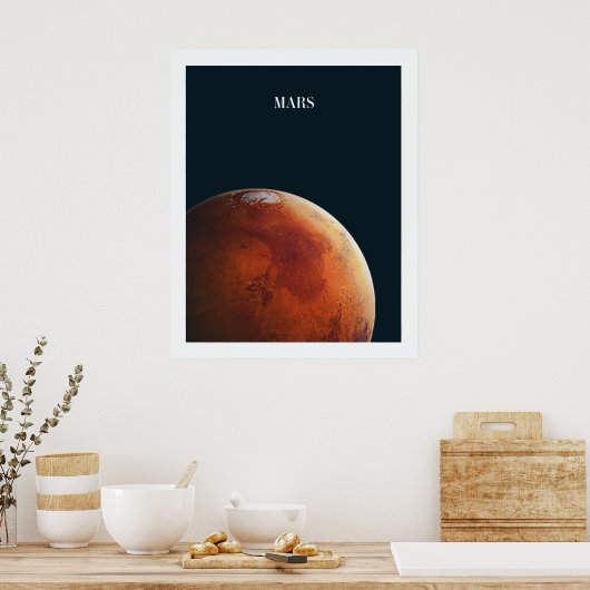 Mars Poster (Keuken)