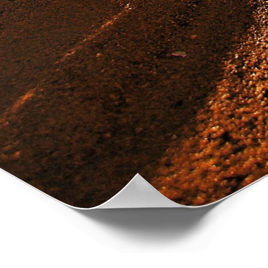 Mars-Poster Poster (Hoek)